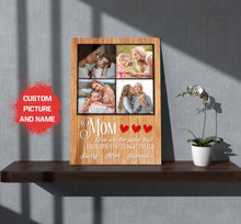 Load image into Gallery viewer, Personalized Mom Canvas| Mom You Hold Us Together| Mother&#39;s Day Gift, Gift for Mom, Gift for Mother, Mom Birthday JC223