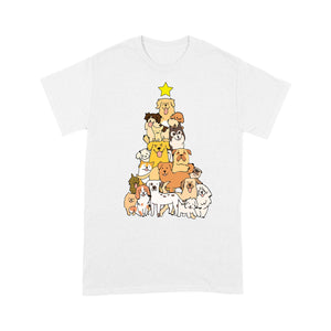 Dog Christmas Tree, Merry Dogmas, Christmas Dog shirts, Dog Lover NQSD67 - Standard T-shirt