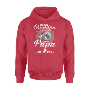 Being Grandpa is an honor, being papa is priceless NQS774 D06 - Standard Hoodie