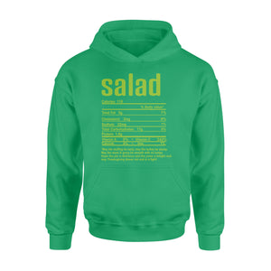 Salad nutritional facts happy thanksgiving funny shirts - Standard Hoodie