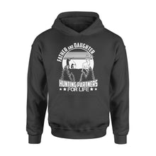 Load image into Gallery viewer, Father and daughter hunting partners for life, bow hunting, gift for hunters NQSD249 - Standard Hoodie