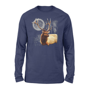 Elk under the full moon shirts