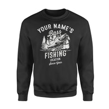 Load image into Gallery viewer, Bass fishing personalized