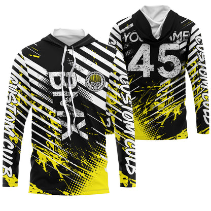 Custom BMX racing jersey UPF30+ kid youth adult BMX bike shirts Bicycle motocross cycling racewear| SLC108
