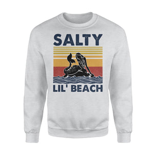 Salty Lil' Beach Mermaid Vintage Standard Crew Neck Sweatshirt