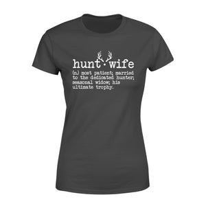 Hunter's Wife Definition Funny Hunting T-shirt Gift - FSD413
