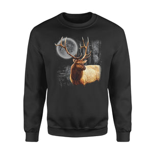 Elk under the full moon shirts