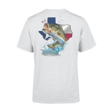 Load image into Gallery viewer, Bass season Texas bass fishing - Standard T-shirt