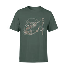 Load image into Gallery viewer, Walleye fishing camo personalized walleye fishing tattoo shirt perfect gift - Standard T-shirt
