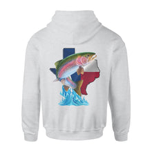 Load image into Gallery viewer, Trout fishing Texas trout season - Standard Hoodie