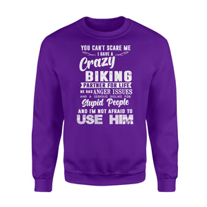 Crazy biking partner for life Shirt and Hoodie - SPH59