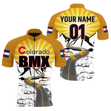 Load image into Gallery viewer, Custom Colorado Mens Womens BMX Cycling Jersey Cyclist Bicycle Motocross Race Biking Riders| NMS802