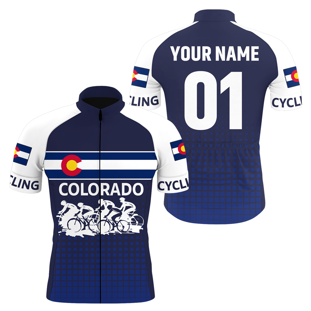 Custom Colorado Cycling Jersey Cyclist Bicycling Motocross Road Biking Riders| NMS808