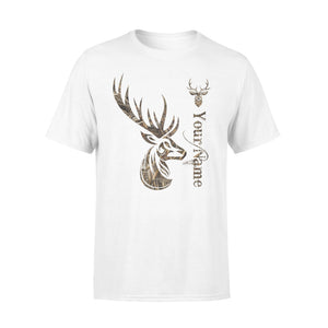 Deer hunting camo deer hunting personalized shirt perfect gift- Standard T-shirt
