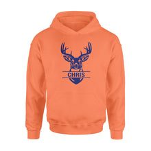 Load image into Gallery viewer, Deer hunting Deer Head custom name T-shirt, Hoodie, Long sleeve - FSD1209