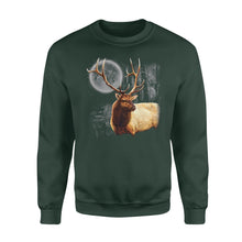 Load image into Gallery viewer, Elk under the full moon shirts