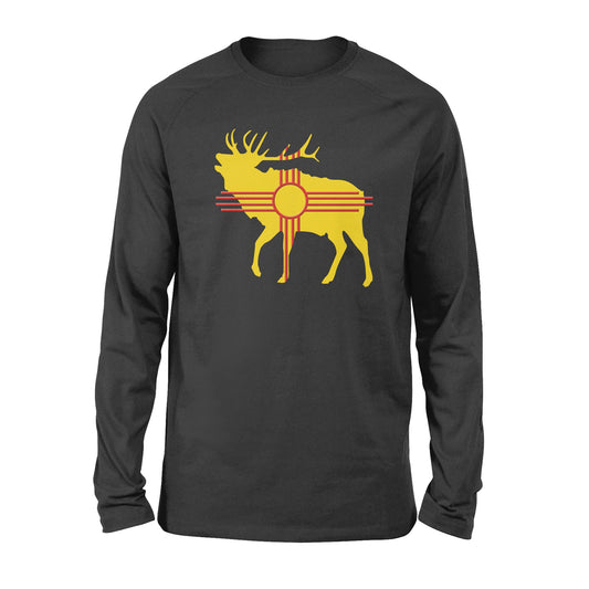 New Mexico Elk hunting Zia Symbol Long sleeve - FSD1181