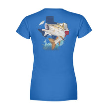 Load image into Gallery viewer, Snook fishing Texas snook season- Standard Women&#39;s T-shirt