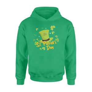St. Patrick's Day hoodie Shamrock and Patrick's day Hat - FSD1400D02