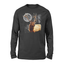 Load image into Gallery viewer, Elk under the full moon shirts