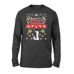 Merry Christmas Hunting standard Long sleeves Hunting dog - Christmas gift ideas for hunter FSD585