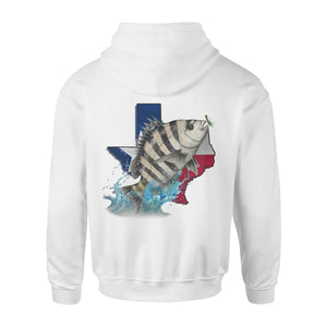 Sheepshead season Texas Sheepshead fishing - Standard Hoodie