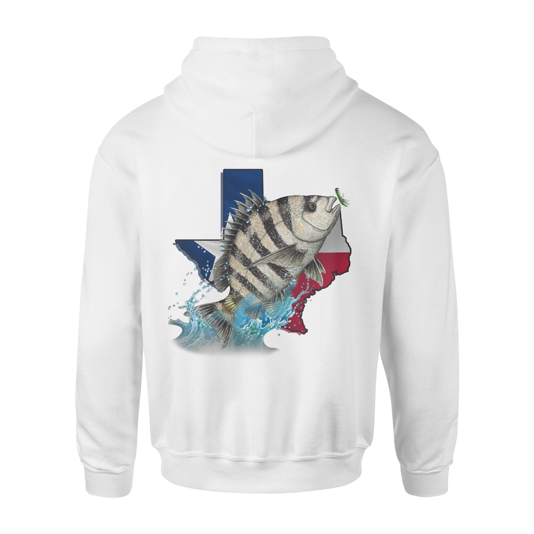 Sheepshead season Texas Sheepshead fishing - Standard Hoodie