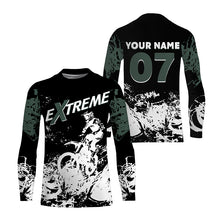 Load image into Gallery viewer, Extreme personalized Motocross jersey dirt bike offroad UPF30+ men women youth MX shirt motorcycle PDT310