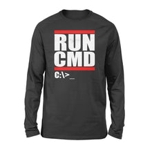 Load image into Gallery viewer, Run CMD  Computer Nerd - Standard Long Sleeve