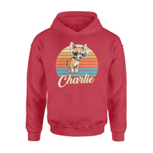 Load image into Gallery viewer, Custom name awesome Chihuahua 1970s vintage retro personalized gift - Standard Hoodie