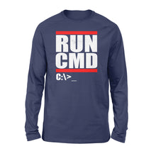 Load image into Gallery viewer, Run CMD  Computer Nerd - Standard Long Sleeve