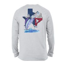 Load image into Gallery viewer, Wahoo season Texas wahoo saltwater fishing - Standard Long Sleeve