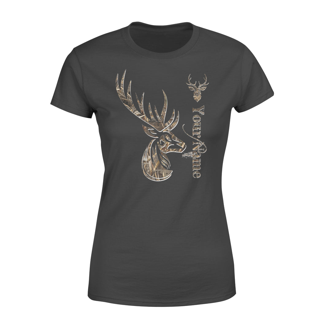 Deer hunting camo deer hunting tattoo personalized shirt perfect gift - Standard Women's T-shirt