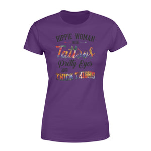 Hippie woman Shirt and Hoodie - SPH50