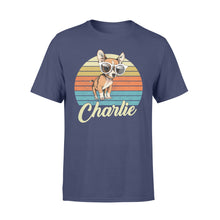 Load image into Gallery viewer, Custom name awesome Chihuahua 1970s vintage retro personalized gift - Standard T-shirt