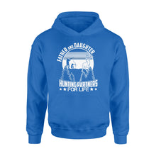 Load image into Gallery viewer, Father and daughter hunting partners for life, bow hunting, gift for hunters NQSD249 - Standard Hoodie
