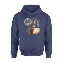 Load image into Gallery viewer, Elk under the full moon shirts