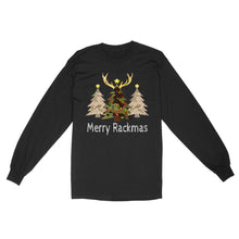 Load image into Gallery viewer, Deer, Elk, Moose hunting Merry Rackmas hunting gift for men Long Sleeve TAD02