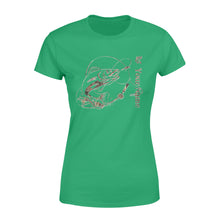 Load image into Gallery viewer, Walleye fishing camo personalized walleye fishing tattoo shirt perfect gift - Standard Women&#39;s T-shirt