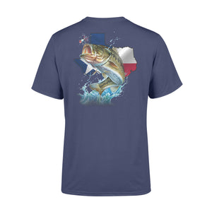 Bass season Texas bass fishing - Standard T-shirt