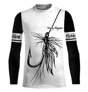 Fly fishing hook UV Protection Shirts Personalized Fishing apparel gift for men, women and kid TTN43