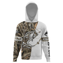 Load image into Gallery viewer, Personalized bass fishing tattoo full printing fishing shirt A1