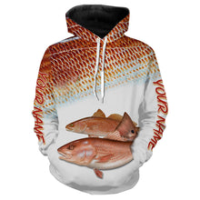 Load image into Gallery viewer, Redfish Puppy Drum fishing customize name all over print shirts personalized gift NQS204