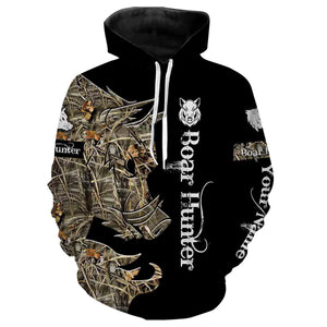 Personalized Wild Hog Hunting Camo Full Printing Sweatshirt, Hoodie, Zip up hoodie, T-shirt - NQS760