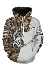Load image into Gallery viewer, Redfish Puppy Drum personalized fishing shirts tattoo full printing shirt, all over print long sleeves, hoodie PQB9