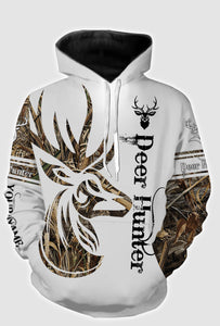 Tattoo camo deer hunter full printing customize shirt, all over print hoodie, zip up hoodie
