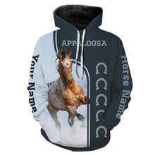 Load image into Gallery viewer, Personalized your name and your Appaloosa horse name full printing shirt and hoodie - TATS24