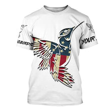 Load image into Gallery viewer, Hummingbirds tattoo shirt personalized gift for birdwatcher A6