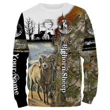 Load image into Gallery viewer, Bighorn Sheep Hunting Customize name 3D All over print shirts personalized gift TATS159