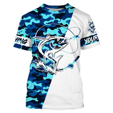 Load image into Gallery viewer, Tuna fishing sea camo custom name 3D All Over Printed Shirts Personalized Gift TATS104